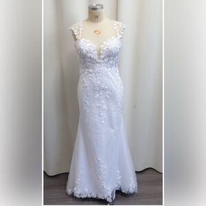 Mermaid Sweetheart Sleeveless Wedding dress